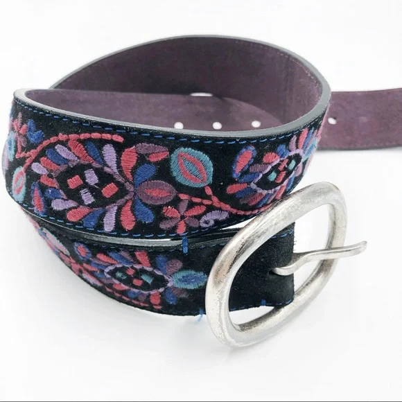 Lucky Brand | Accessories | Lucky Brand Black Embroidered 